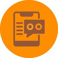 Video Call Creative Icon Design vector