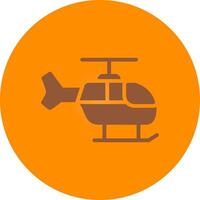 Line bronw Glpyh Design vector