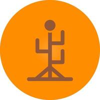 Clothes Stand Creative Icon Design vector