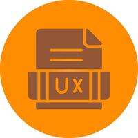 Ux Format Creative Icon Design vector