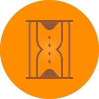 Hourglass Creative Icon Design vector