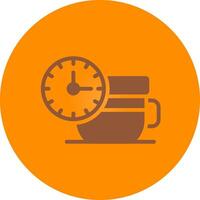 Tea Time Creative Icon Design vector