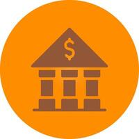 Bank Creative Icon Design vector