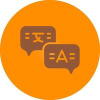 Language Creative Icon Design vector