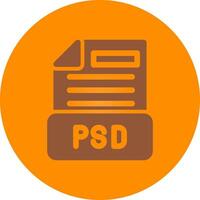 diseño de icono creativo de archivo psd vector