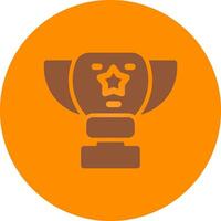 Trophy Creative Icon Design vector