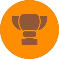 Trophy Creative Icon Design vector