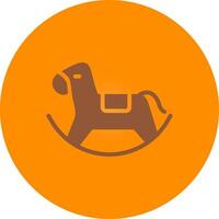 Toy Horse Creative Icon Design vector