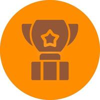 Trophy Creative Icon Design vector