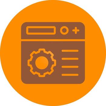 configuración de diseño de icono creativo vector