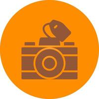 Camera Creative Icon Design vector