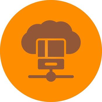 estudiar base de datos creativo icono diseño vector