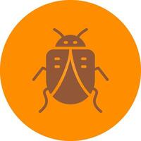 Bug Creative Icon Design vector