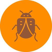 Bug Creative Icon Design vector