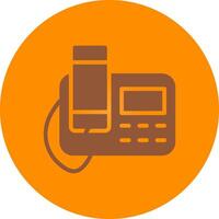 Telephone Creative Icon Design vector