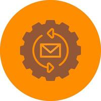 Marketing Automation Creative Icon Design vector