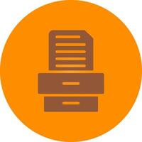 Project Inbox Creative Icon Design vector