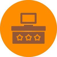 Reception Creative Icon Design vector