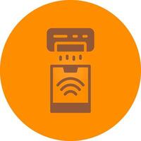Smart Cooler Creative Icon Design vector