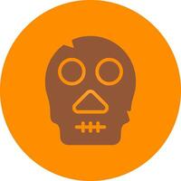 Skull Creative Icon Design vector