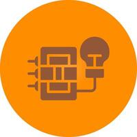 Circuit Creative Icon Design vector