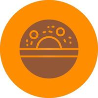 Doughnut Creative Icon Design vector