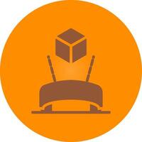 Head Up Display Creative Icon Design vector