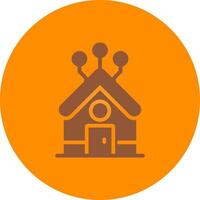 Home Network Creative Icon Design vector