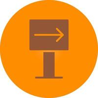 Right Creative Icon Design vector