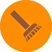 Broom Creative Icon Design vector