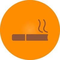 diseño de icono creativo de cigarrillo vector