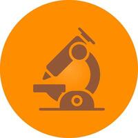 Microscope Creative Icon Design vector