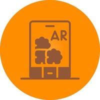 Ar Puzzle Creative Icon Design vector