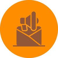 Email Marketing Creative Icon Design vector