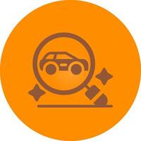 Car Finder Creative Icon Design vector