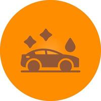 Car Wash Creative Icon Design vector