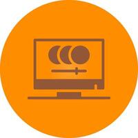 Digital Animation Creative Icon Design vector