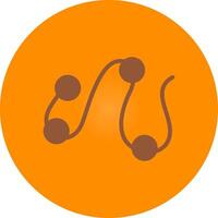 Bending Picture Transparency Creative Icon Design vector