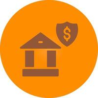 Banking Security Creative Icon Design vector