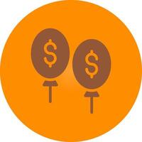 Balloon Payment Creative Icon Design vector