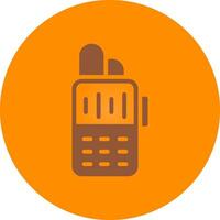 Walkie Talkie Creative Icon Design vector