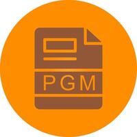 PGM Creative Icon Design vector
