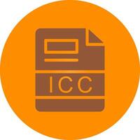 ICC Creative Icon Design vector