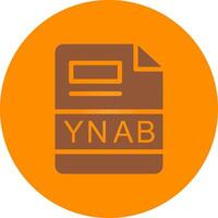 ynab creativo icono diseño vector