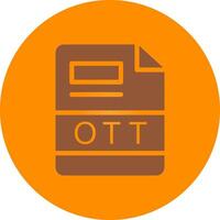 OTT Creative Icon Design vector