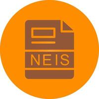 NEIS Creative Icon Design vector