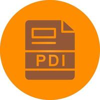 PDI Creative Icon Design vector