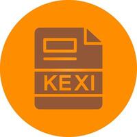 KEXI Creative Icon Design vector