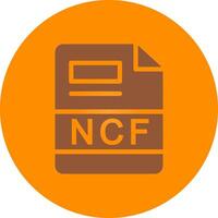 NCF Creative Icon Design vector