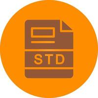 STD Creative Icon Design vector